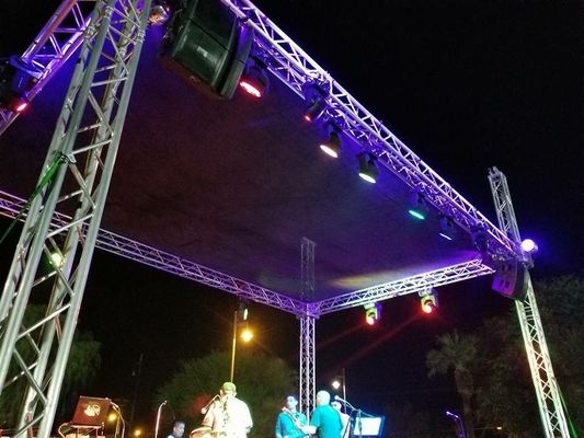 Aluminum 6082-T6 Heavy Duty Curved Truss Tower Lift with Aluminum Alloy Certificate