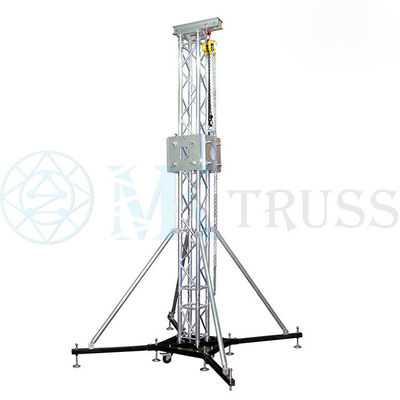 Aluminum Ground Support Truss Tower System for 400mm Truss Frame Junction Way Hinge