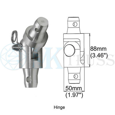 Aluminum Ground Support Truss Tower System for 400mm Truss Frame Junction Way Hinge