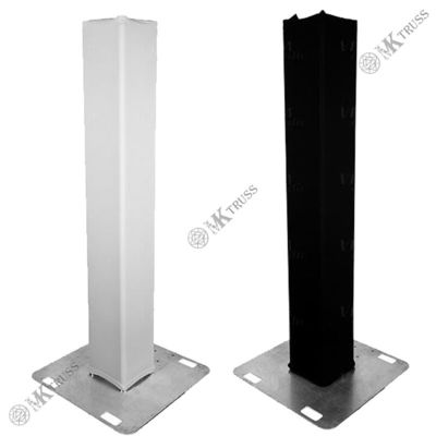 Lightweight 1m Truss Cover in White and Black Elastic Cloth for Aluminum Truss