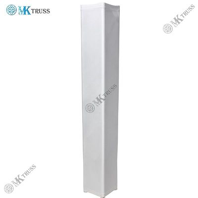 Lightweight 1m Truss Cover in White and Black Elastic Cloth for Aluminum Truss