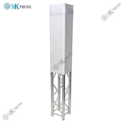 Lightweight 1m Truss Cover in White and Black Elastic Cloth for Aluminum Truss