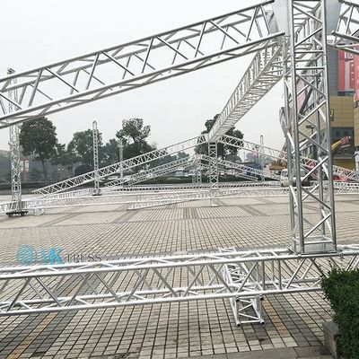 Stable and Versatile Metal Steel Truss Base for Stage Trussing System