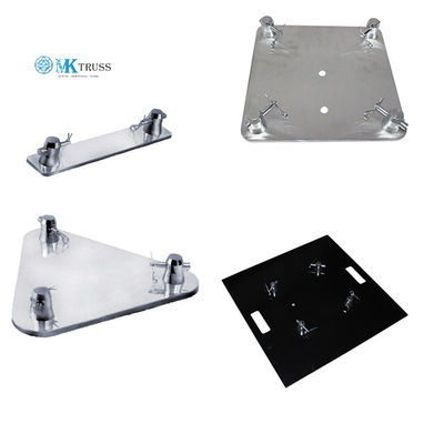 Aluminium Spigot Ladder Truss Base Plate 300*300*8mm Hardness 12-15 degree