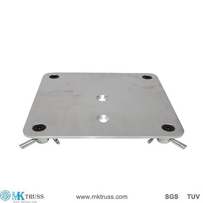 Aluminium Spigot Ladder Truss Base Plate 300*300*8mm Hardness 12-15 degree