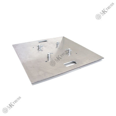 Aluminum Alloy Truss System Base Plate for Square Ground Support Structure Solution