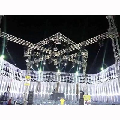 Aluminum 6082-T6 L Roof Truss System Mobile Stage and Canopy for Stage Rental