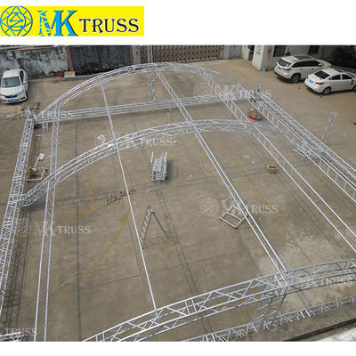 Wedding Display Booth Aluminum Round Truss 6082-T6 Easy to Assemble