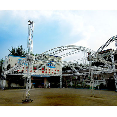 Indoor and Outdoor Concert Stage Truss Fit 400 in Silver or Black with OEM Service