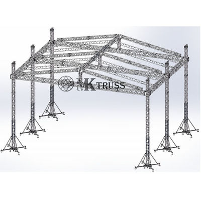 Indoor and Outdoor Concert Stage Truss Fit 400 in Silver or Black with OEM Service