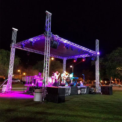 Indoor and Outdoor Concert Stage Truss Fit 400 in Silver or Black with OEM Service